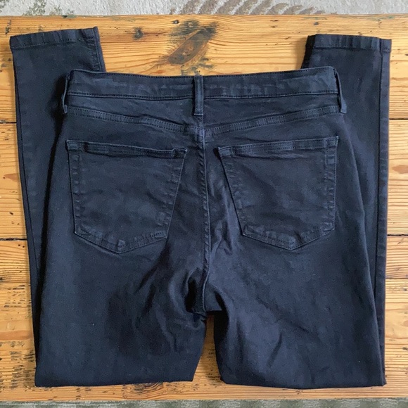 Topshop Jamie Black Jeans - Picture 3 of 9